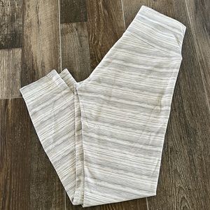 Lululemon Align Leggings Grey/white stripe